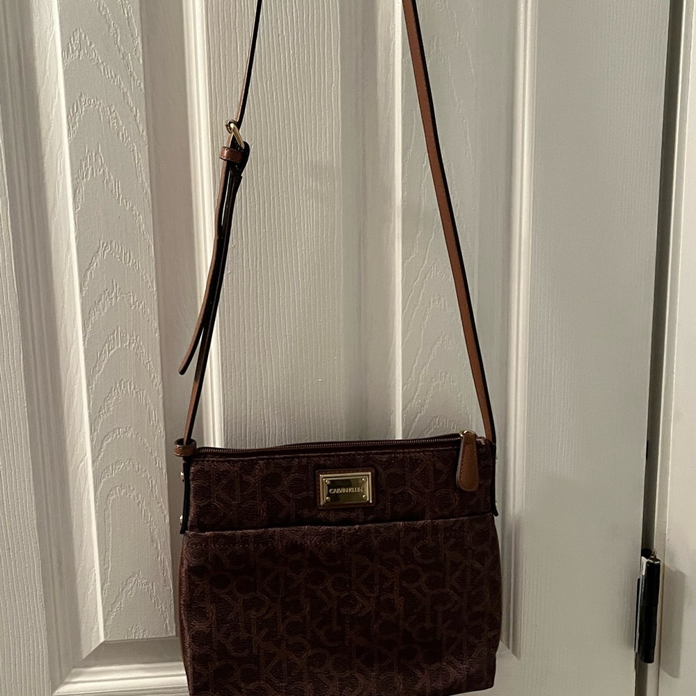 Calvin Klein Brown Crossbody Bag